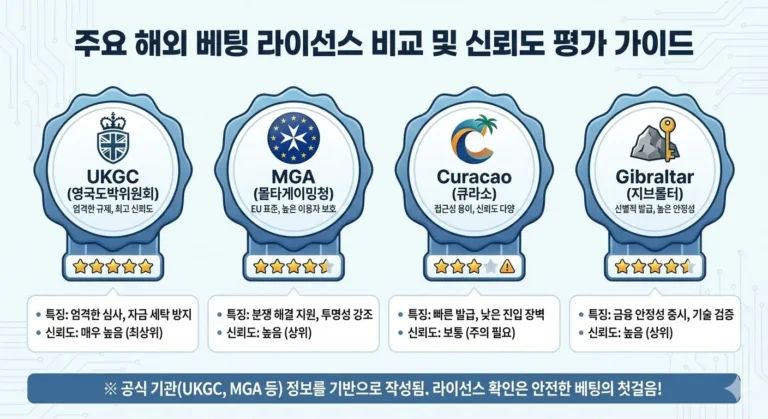 라이선스 비교